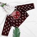 Velvet mango motif design3