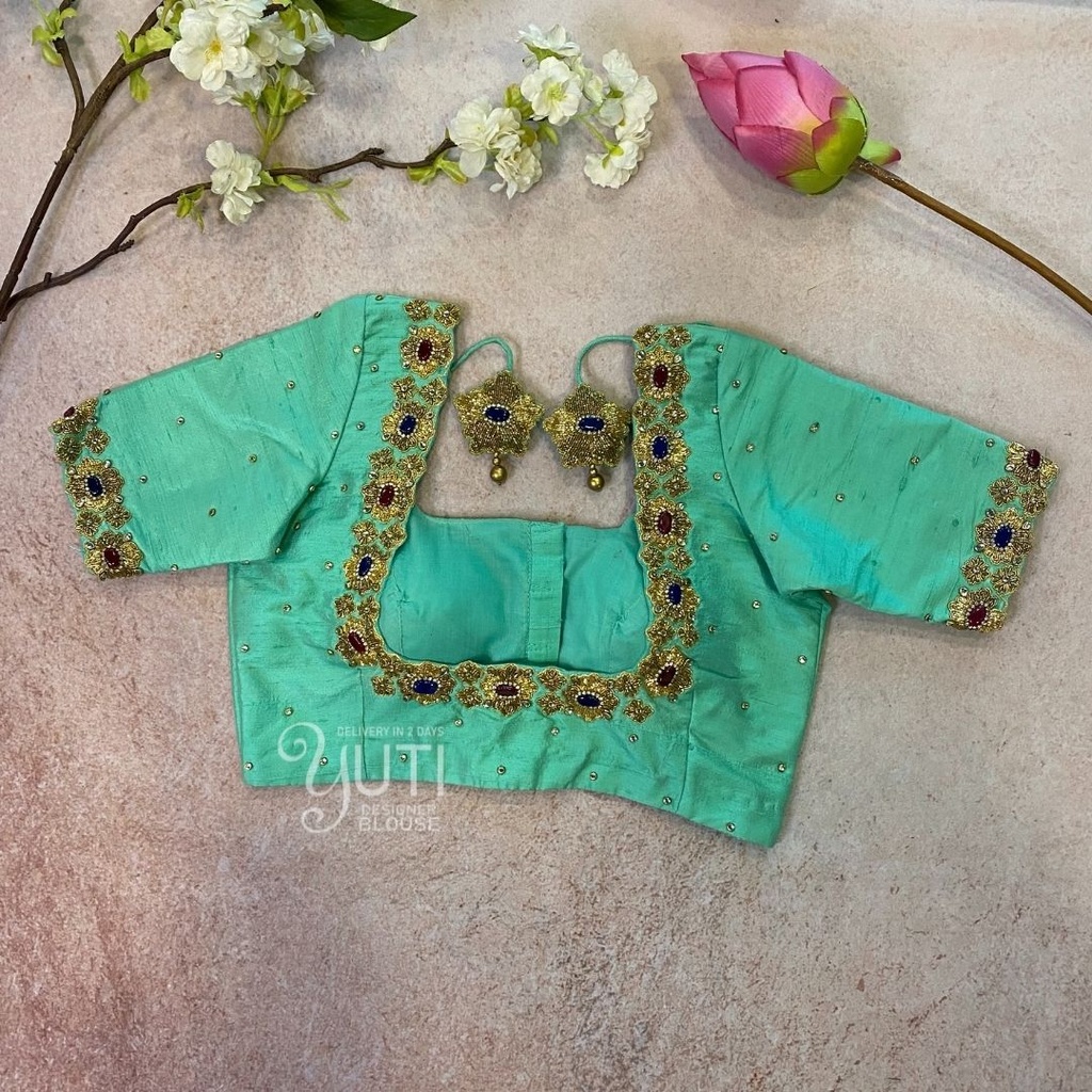 21-3-green-yuti-designer-blouse