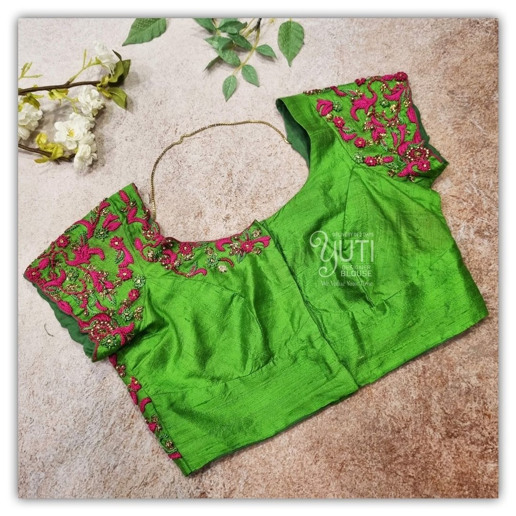 81-1-parrot-green-yuti-designer-blouse