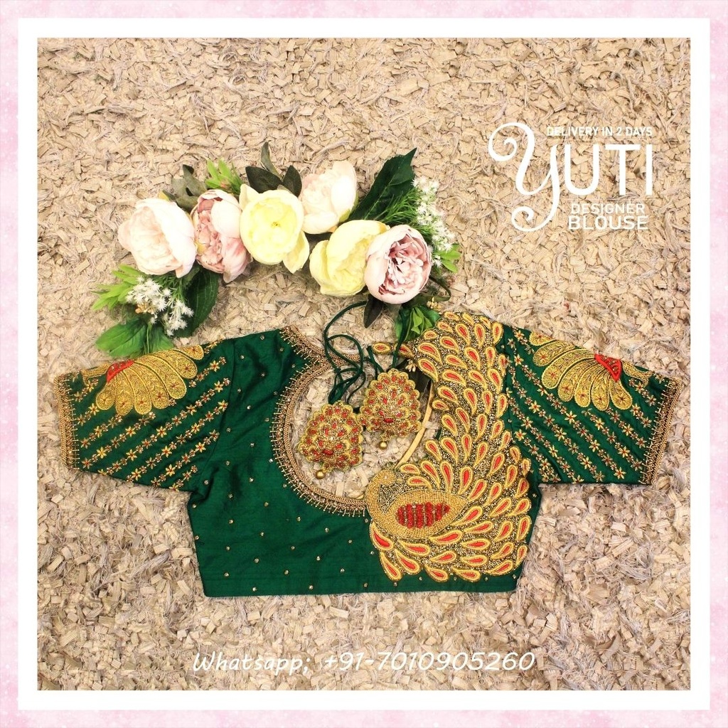 91-1-darkgreen-yuti-designer-blouse