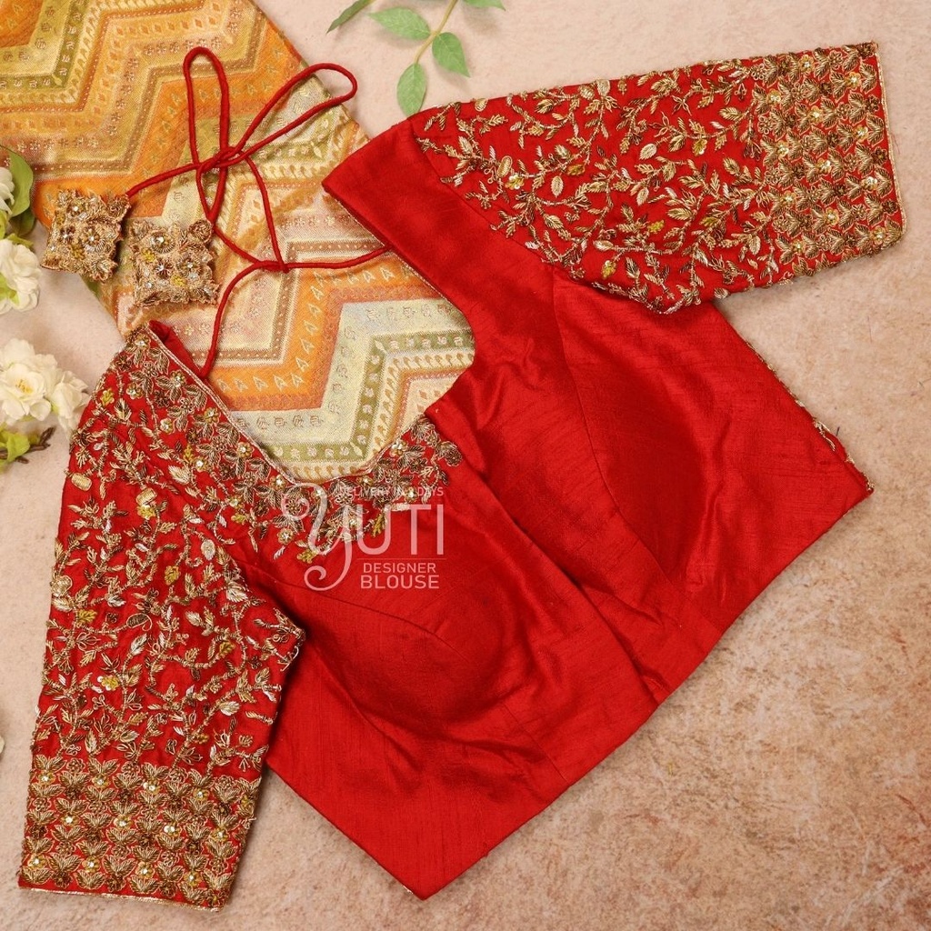 110-1-red-yuti-designer-blouse