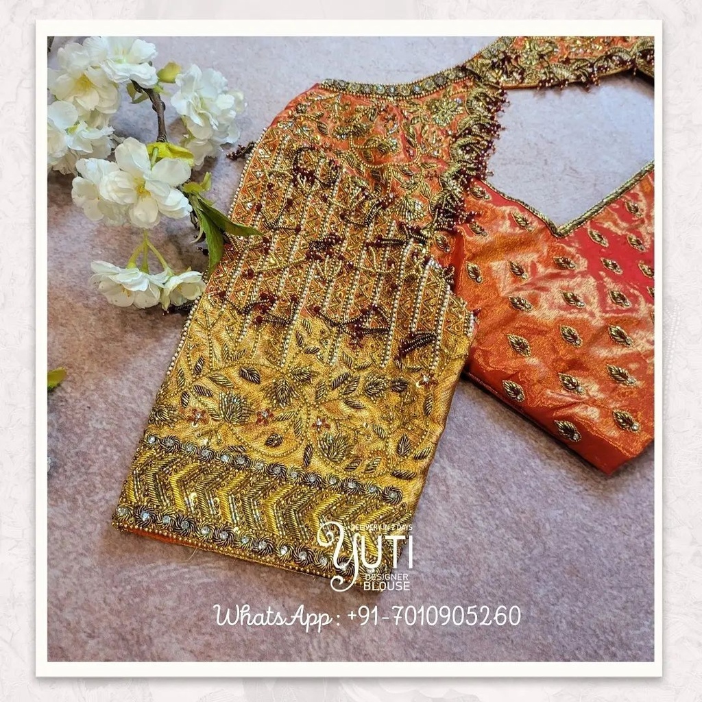 118-1-orange-yuti-designer-blouse