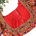 Multicolor Gem hangings blouse