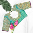 sea-green-floral-bridal-blouse-3