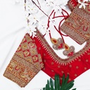 Red Traditional Annam design 