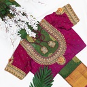 Purple traditional Blouse
