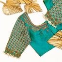 Blue Scallope design