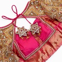 Navratinaa zardosi bridal blouse