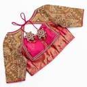 Navratinaa zardosi bridal blouse