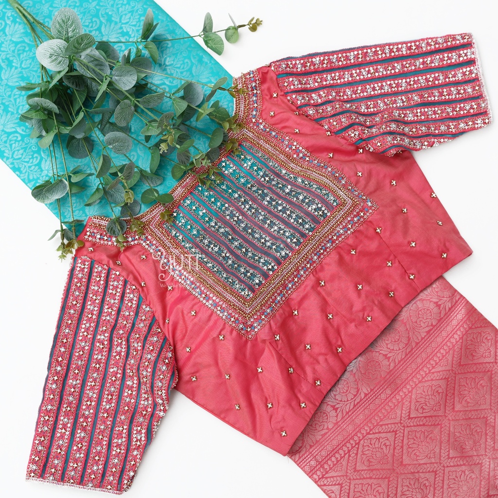 Pink Line cutwork design