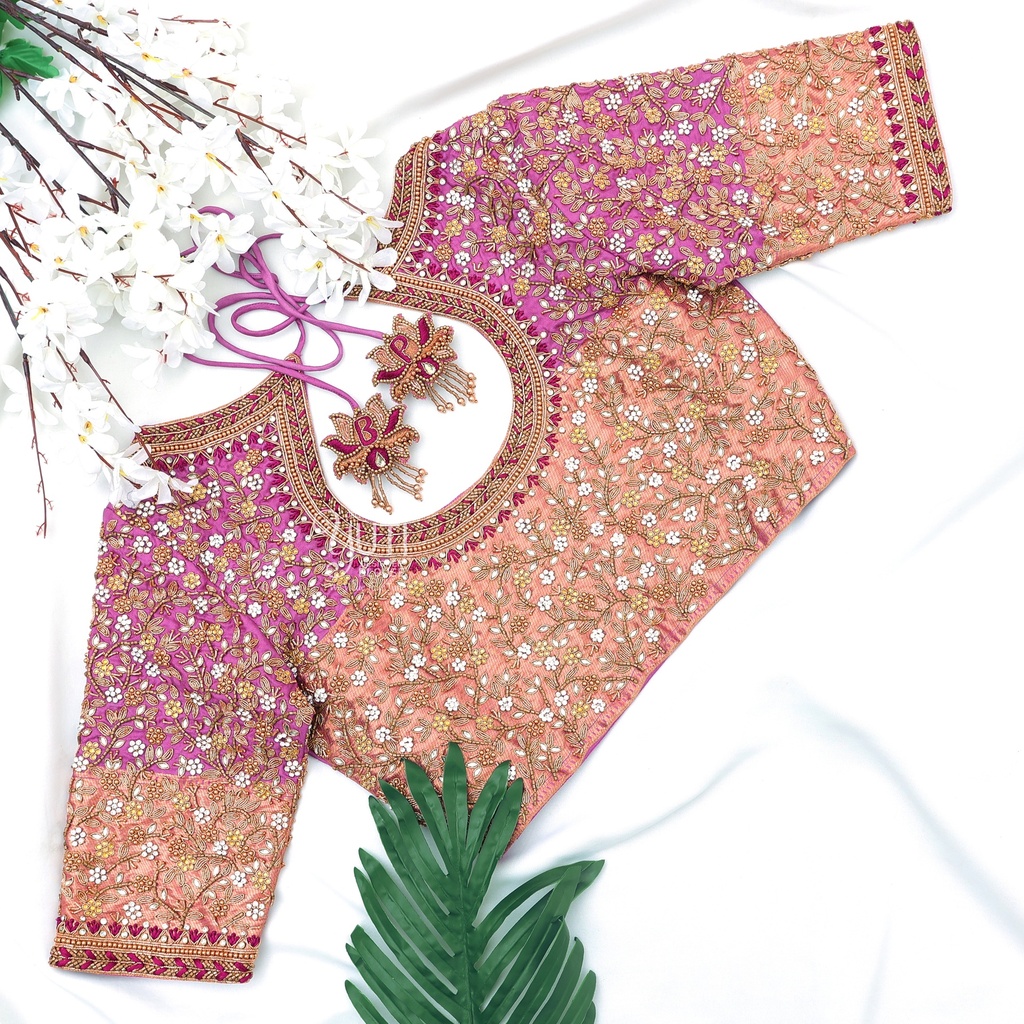 Voilet floral design