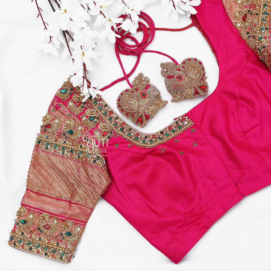 Pink Peacock Design