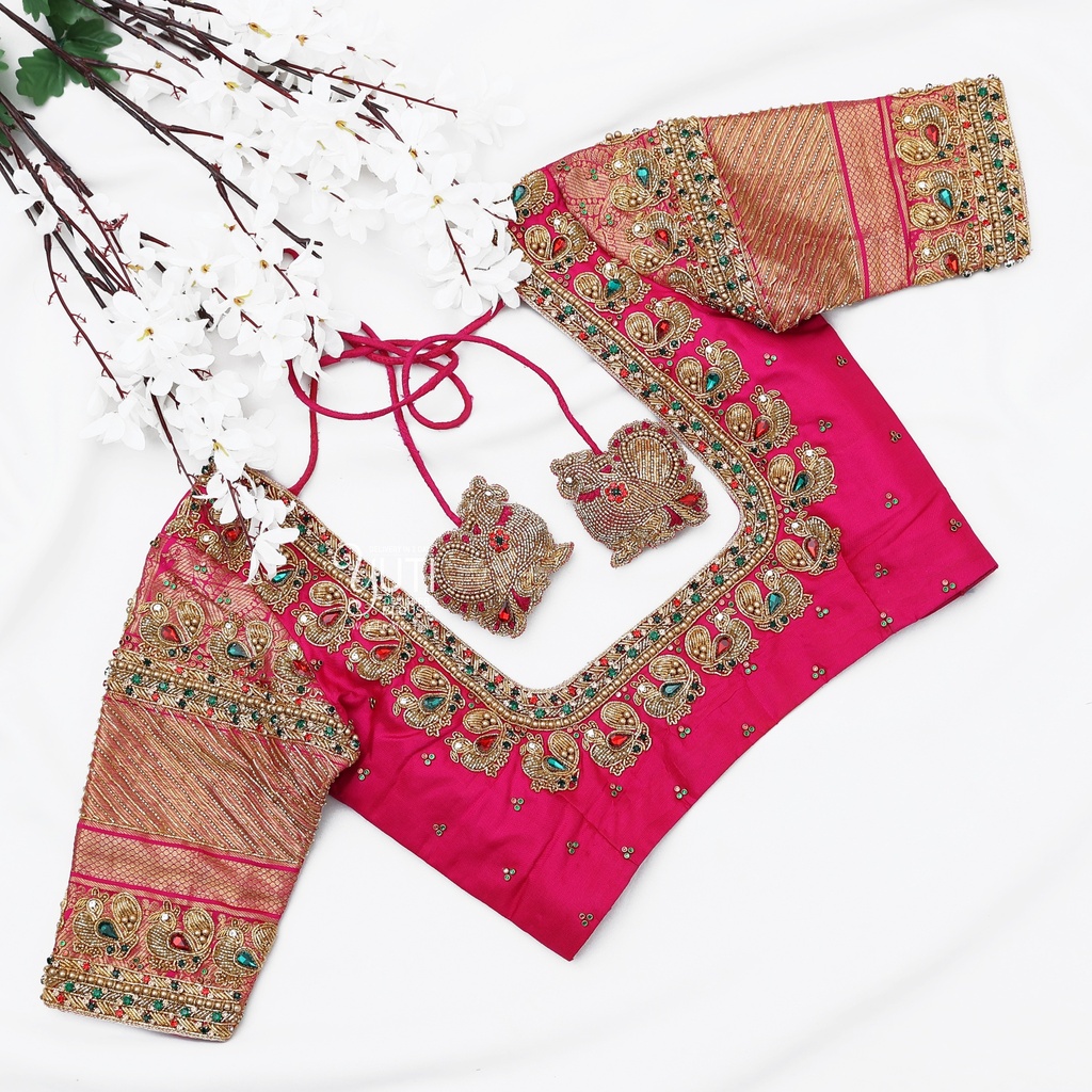 Pink Peacock Design