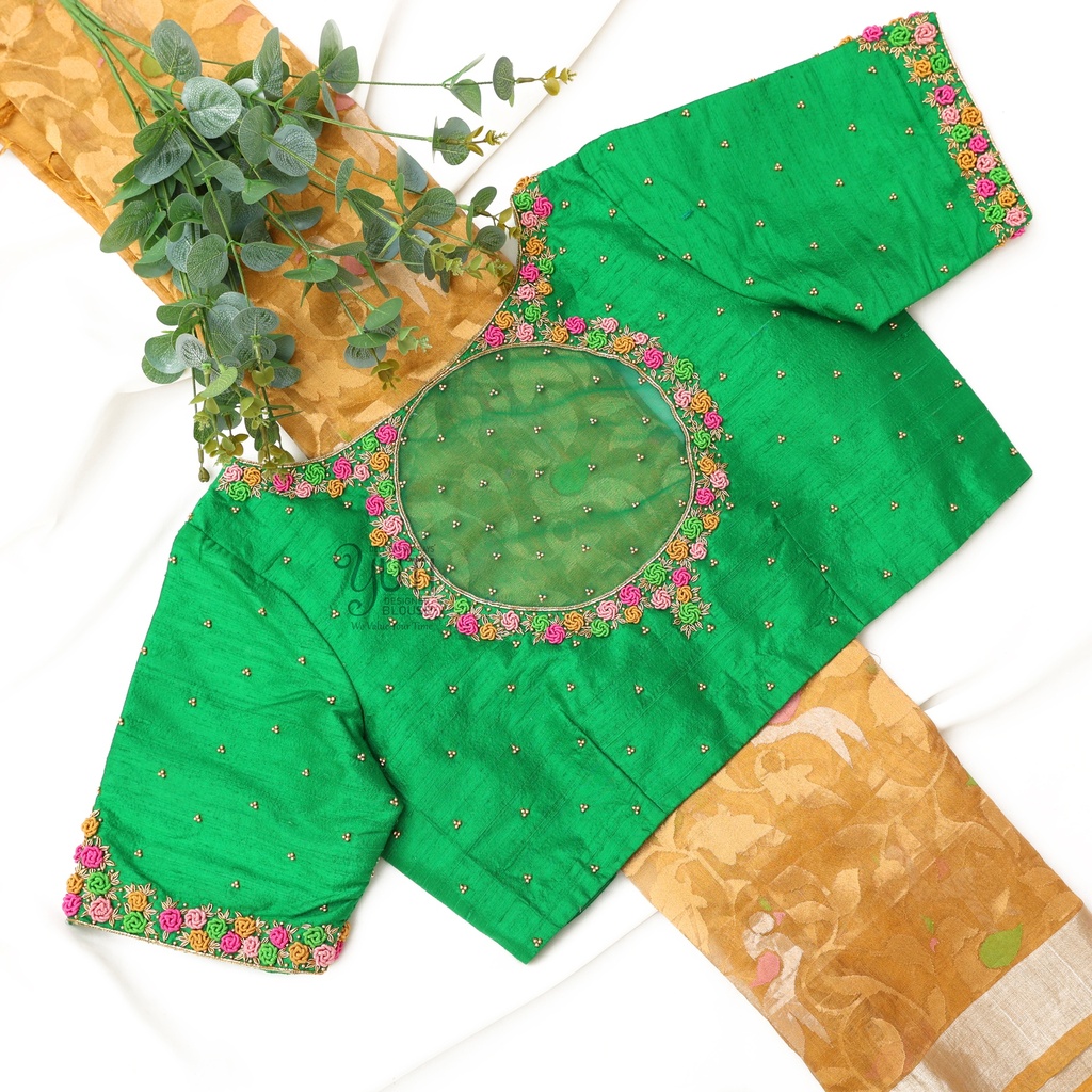 Green Floral Design
