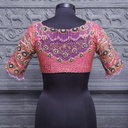 Pink Floral Blouse