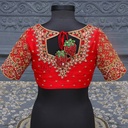Red Diamond Motif Design
