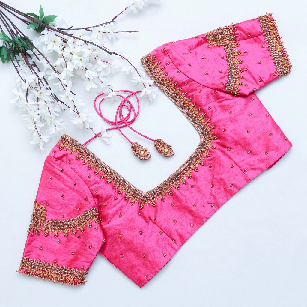 French Rose Bridal Blouse: