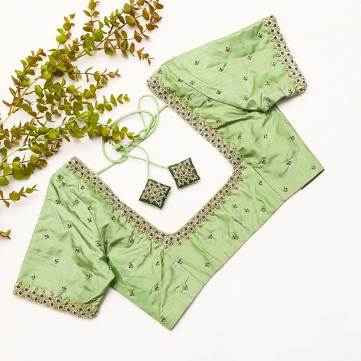 The new Frog Green Bridal Blouse!